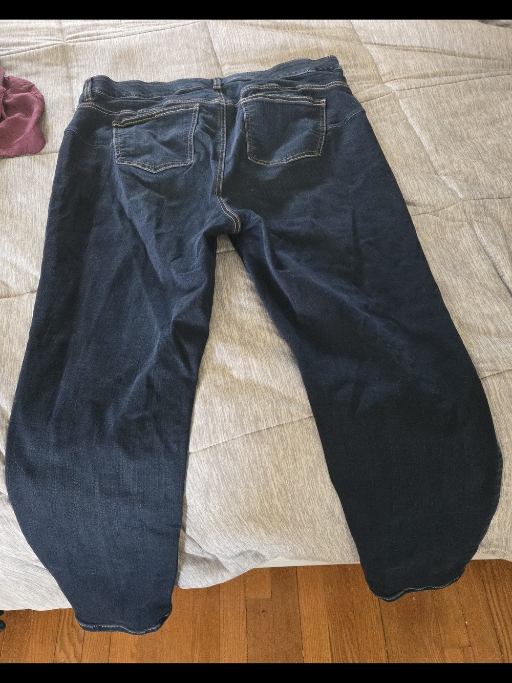 Torrid Plus Size Bombshell Skinny Premium Stretch Dark Blue Jeans Size 16 Reg - Picture 9 of 10